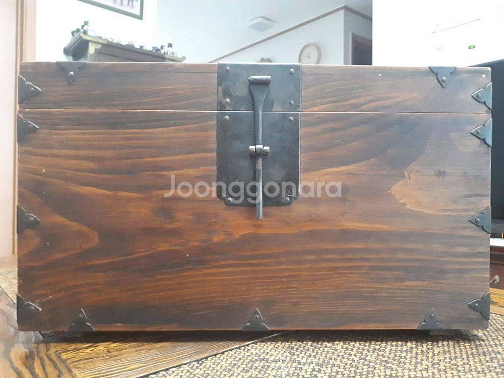 고가구 원목 반닫이함 No. 3 ( + 사은품 [ 노리개 ] 증정 )--2