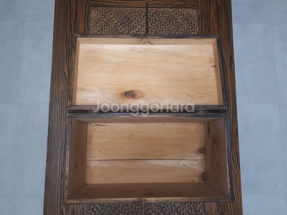 고가구 원목 반닫이함 No. 4 ( + 사은품 [ 노리개 ] 증정 )--1