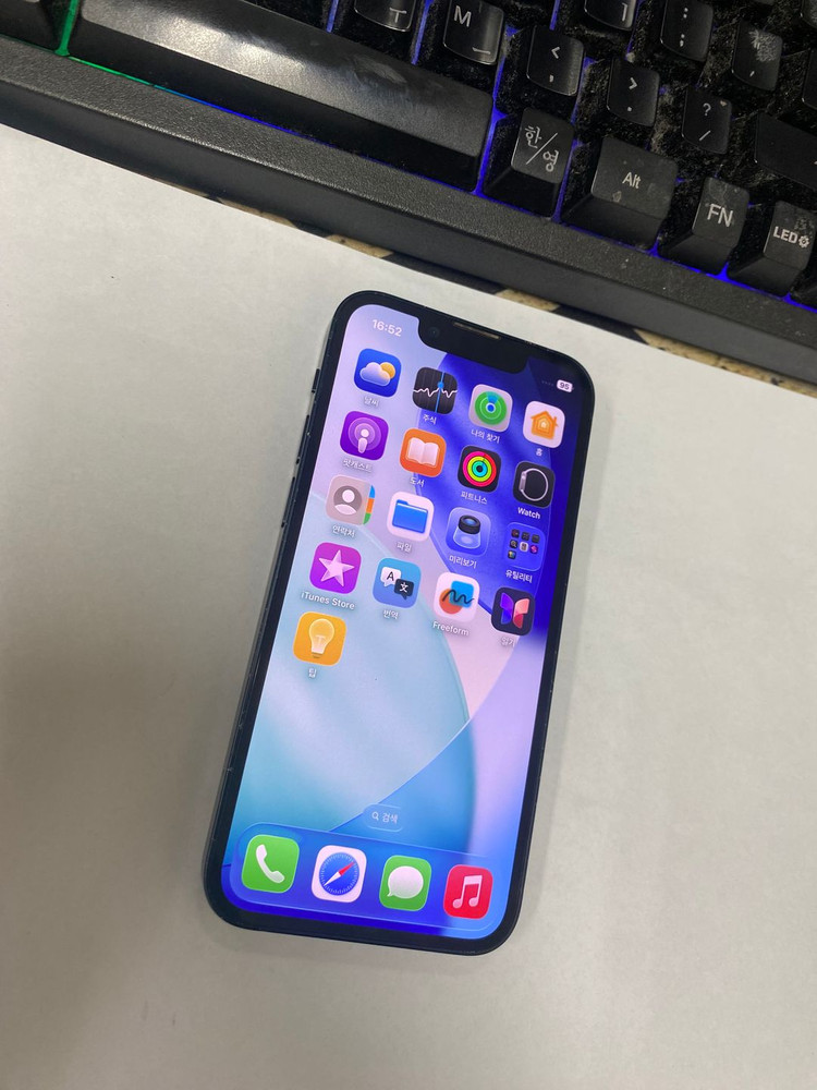 .아이폰13미니 미드나잇 외관깔끔 128GB 무잔상 배터리100% 자녀폰 세컨폰 208618--1