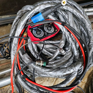 알곤토치 ,토치선, 티그선 컨트롤 셋트 새것 25sq