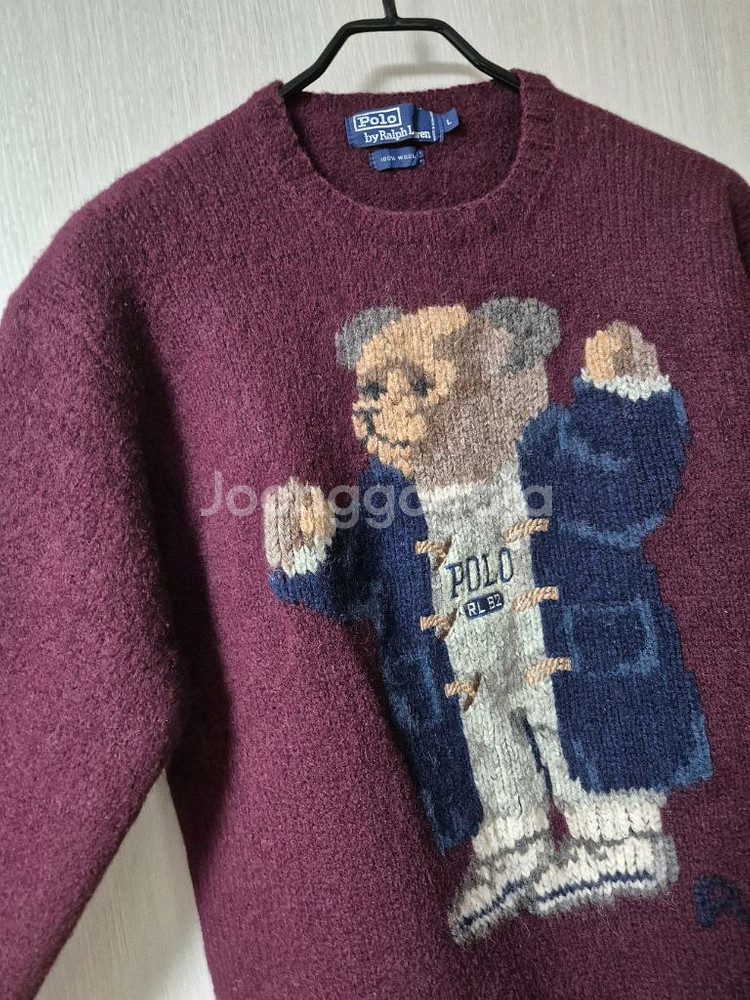 (정품) 폴로 랄프로렌 90s 92RL 오리지널 베어니트--1
