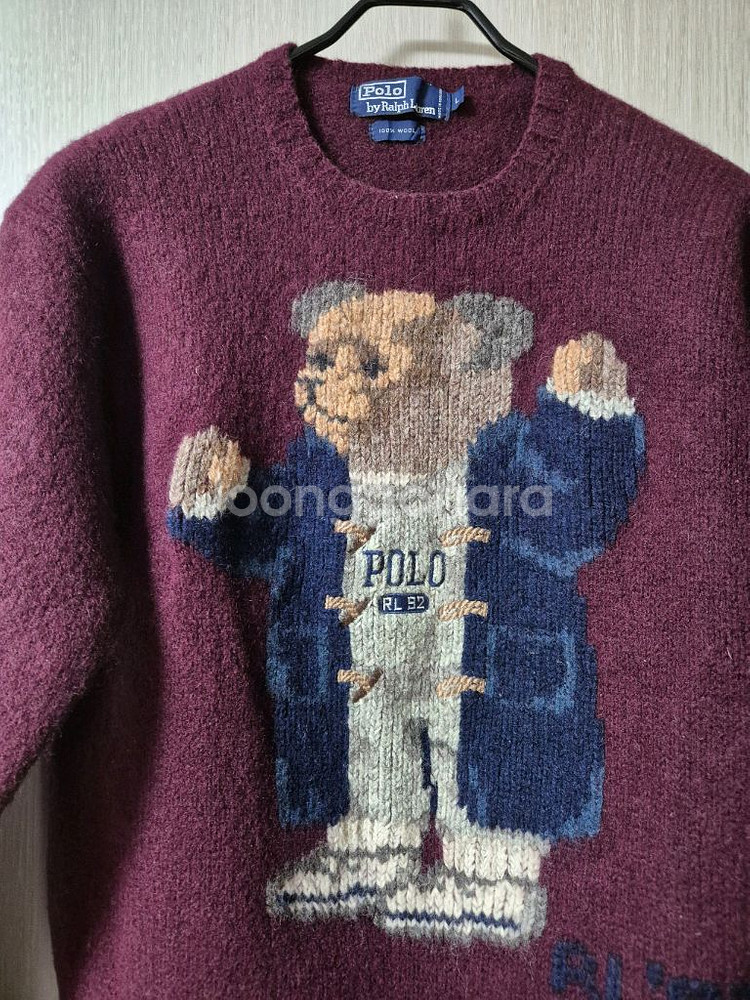 (정품) 폴로 랄프로렌 90s 92RL 오리지널 베어니트--3