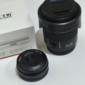 (교환) 루믹스 20-60mm + 7artisan 35mm F5.6 mf 를 루믹스 18-40mm 으로 교환 이미지
