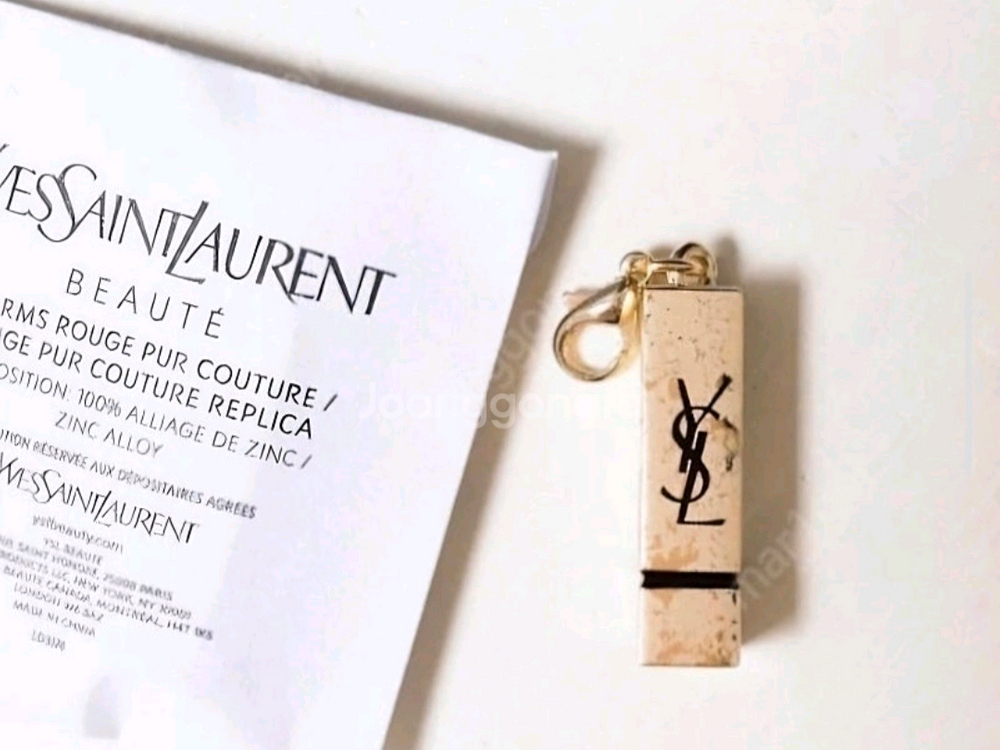 입생로랑 뷰티 정품 메쉬 파우치 + 입생로랑 립참 새상품--1