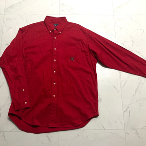 90s 폴로 랄프로렌 방패 로고 오버핏 셔츠 105-110
