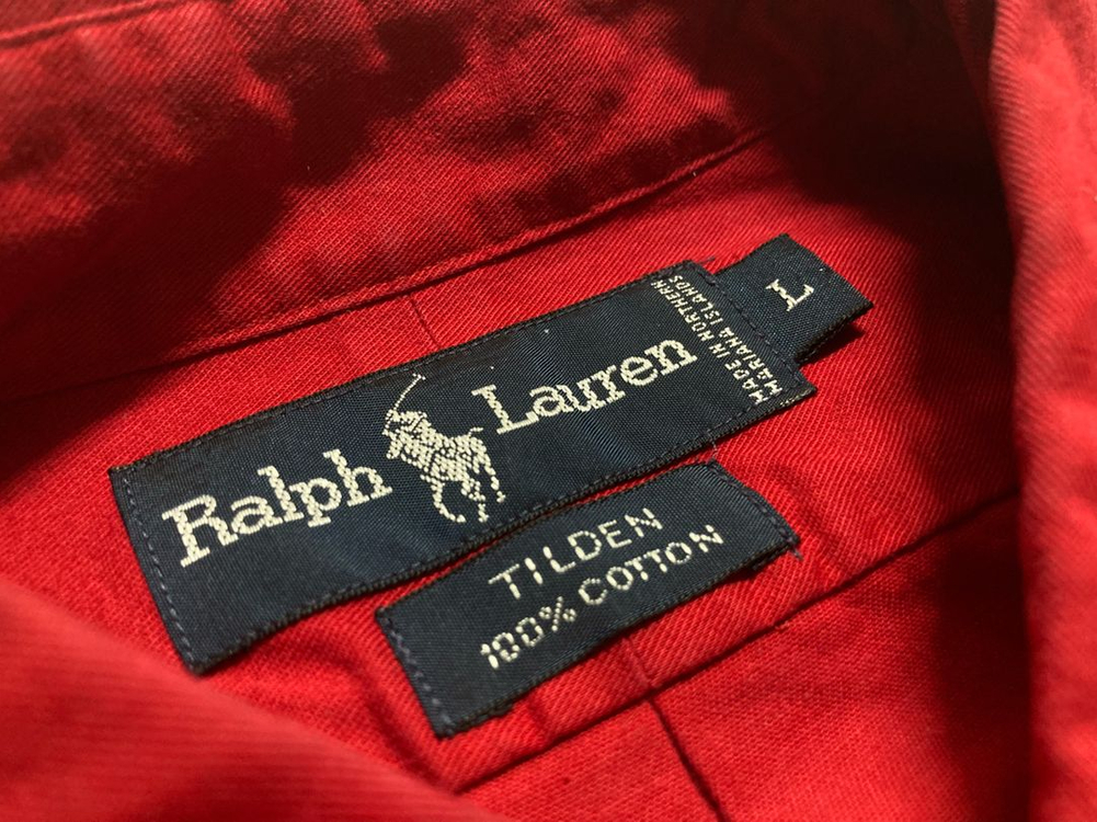 90s 폴로 랄프로렌 방패 로고 오버핏 셔츠 105-110--2