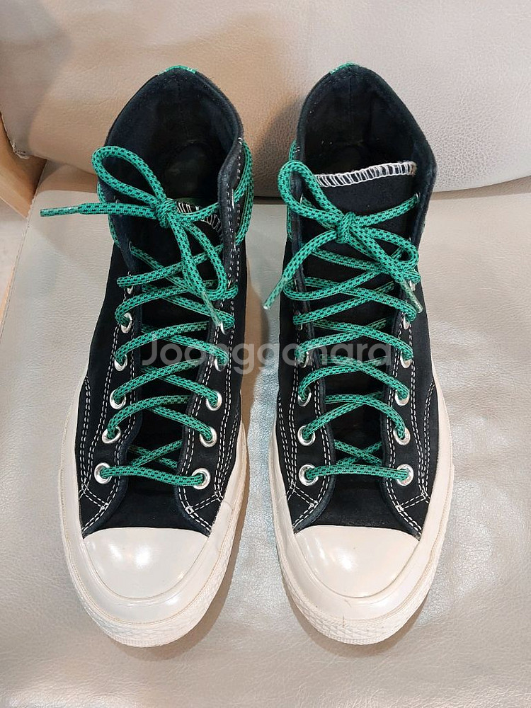 컨버스 척 70 디지털 터레인 스웨이드 블랙 260사이즈--9