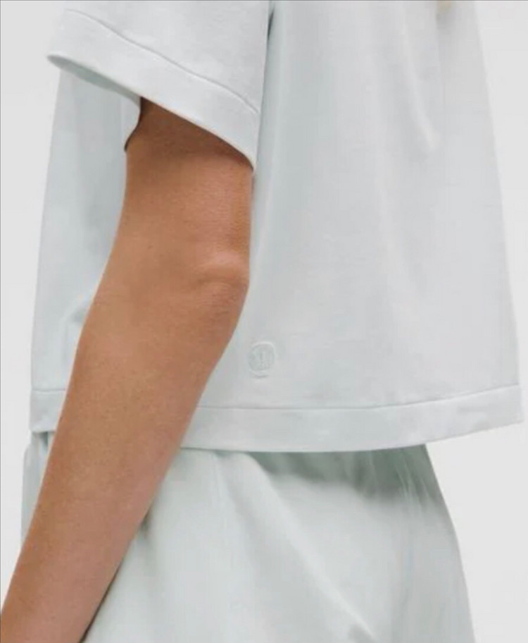 룰루레몬 올 유어스 오가닉 코튼 크롭 티셔츠--3