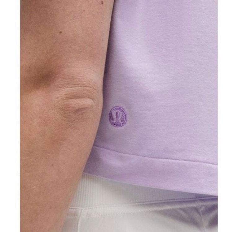 룰루레몬 올 유어스 오가닉 코튼 크롭 티셔츠--4