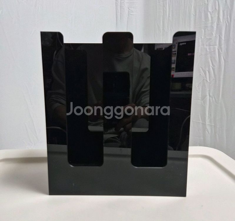 블랙 종이컵 디스펜서 2구--8