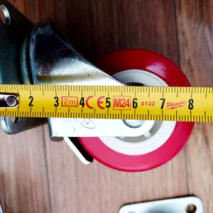 무소음 우레탄 바퀴 2.2인치 10개(브레이크 5개)