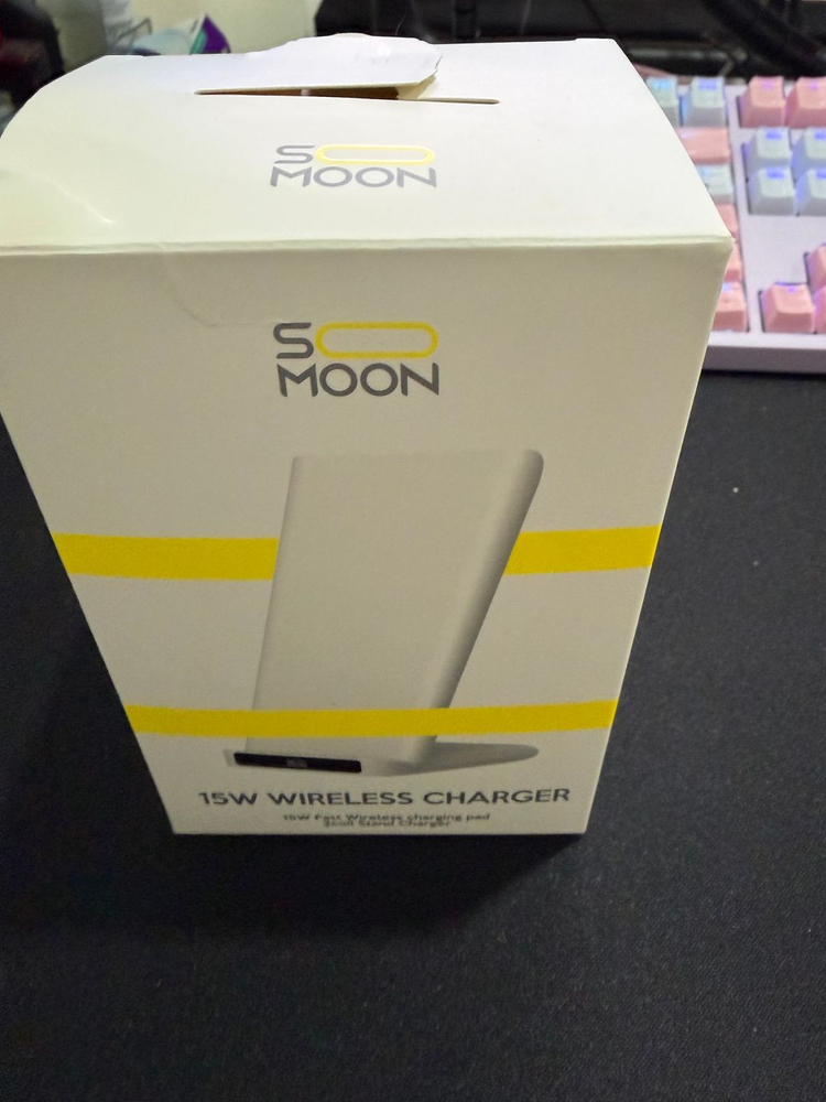 소문 SW-S150 15W 고속 무선충전 거치대--1