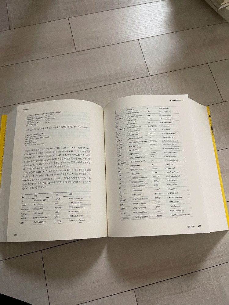 자바스크립트 프로그래밍 도서--2