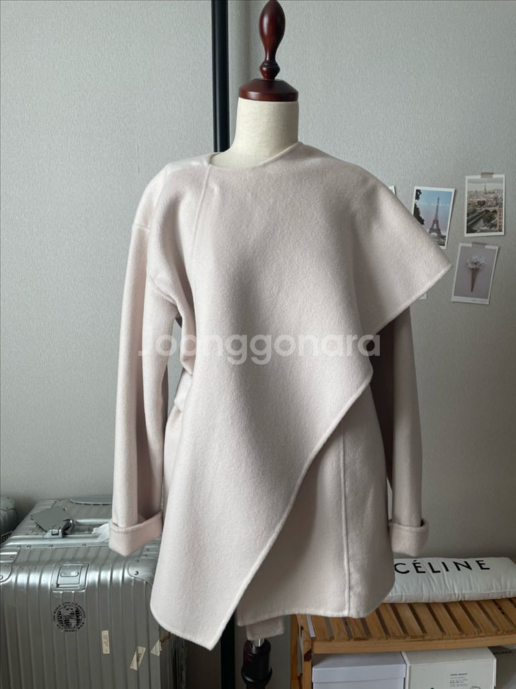 오크앤포트 케이프 코트 XS--5