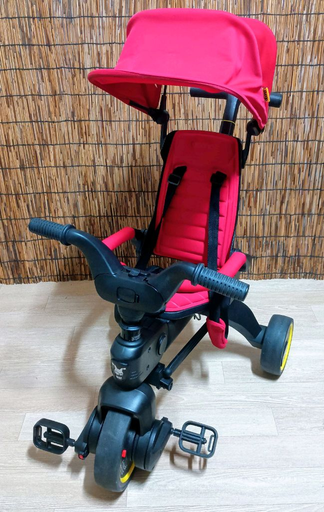 (상태우수 급처) 두나 트라이크 S3 빨강색 백화점 정품--7