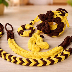 초코 바나나 컨셉 피그미 양말목 놀이세트