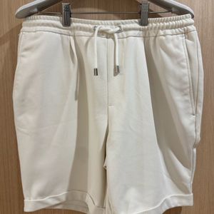 자라 화이트 밴딩 반바지 M 이미지