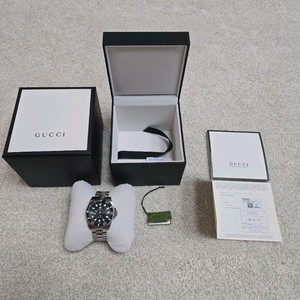 구찌 다이브 시계 풀박스 롤렉스 서브마리너 느낌