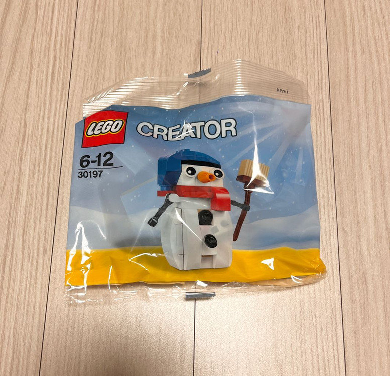 레고 폴리백 눈사람 30197, 눈꽃 6349566--1