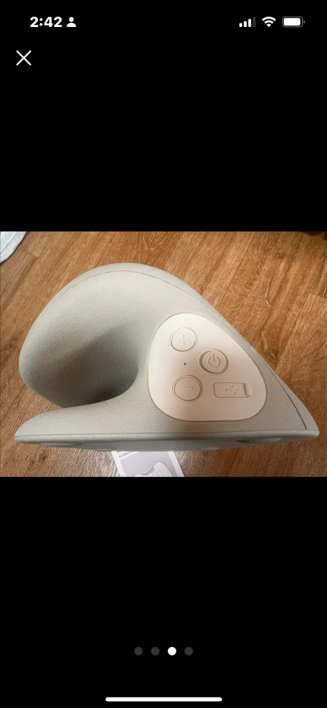 오아 넥스트레쳐 목 마사지기 거북목 스트레칭 안마기--1