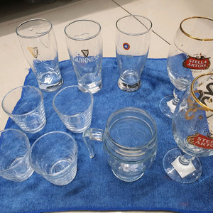 맥주잔 일괄 판매