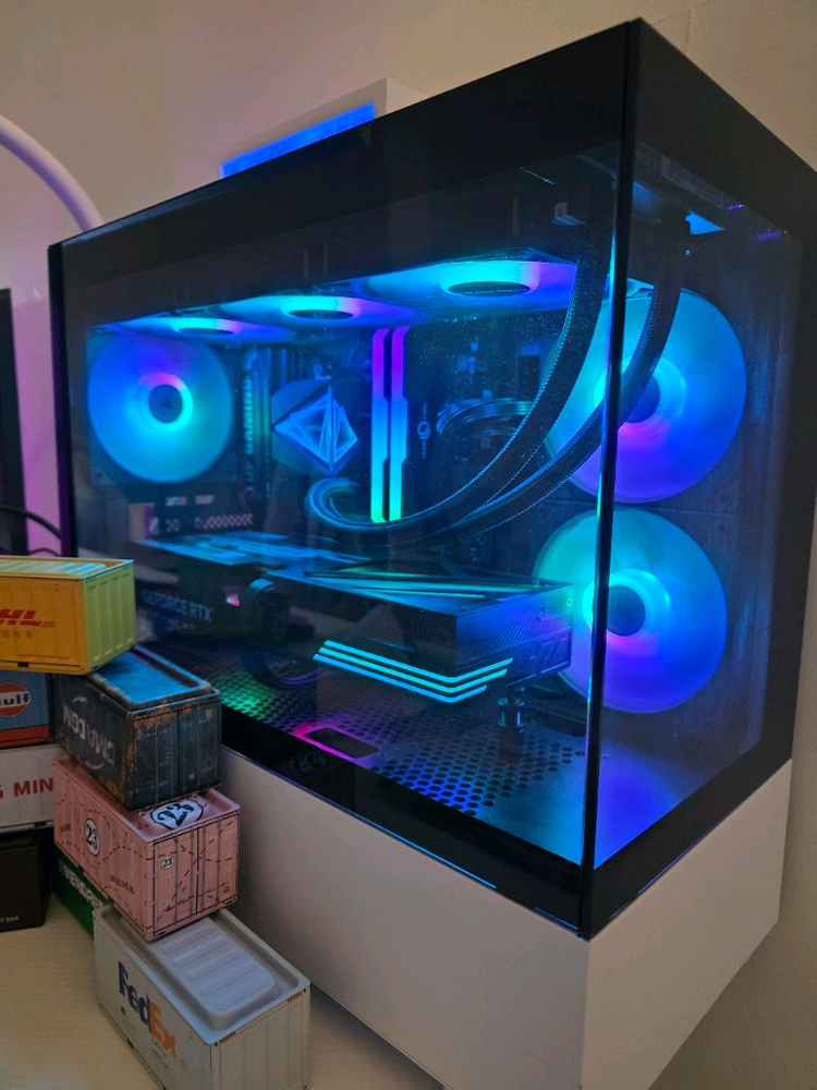 라이젠7 9800X3D RTX5080 갤럭시 컴퓨터 이미지