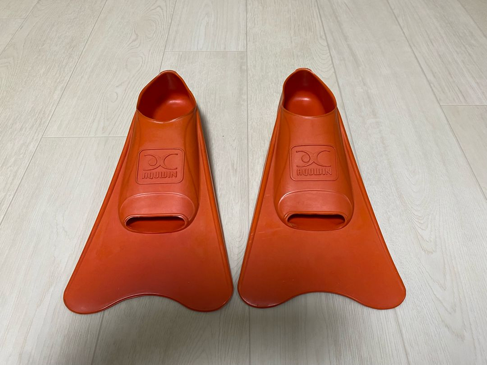 아쿠윈 플로팅 오리발 숏핀 34-35 사이즈--1