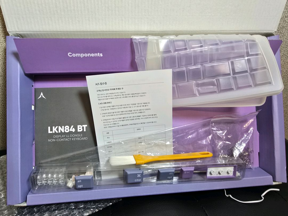 앱코 LKN84BT 무접점 로우프로파일 래피드트리거 키보드--2