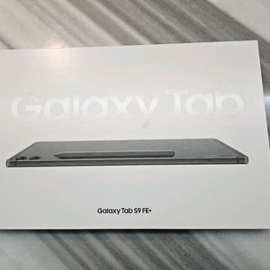 갤럭시탭 S9 FE 플러스 12.4 WIFI 그레이 128GB 미개봉 새제품 팝니다.