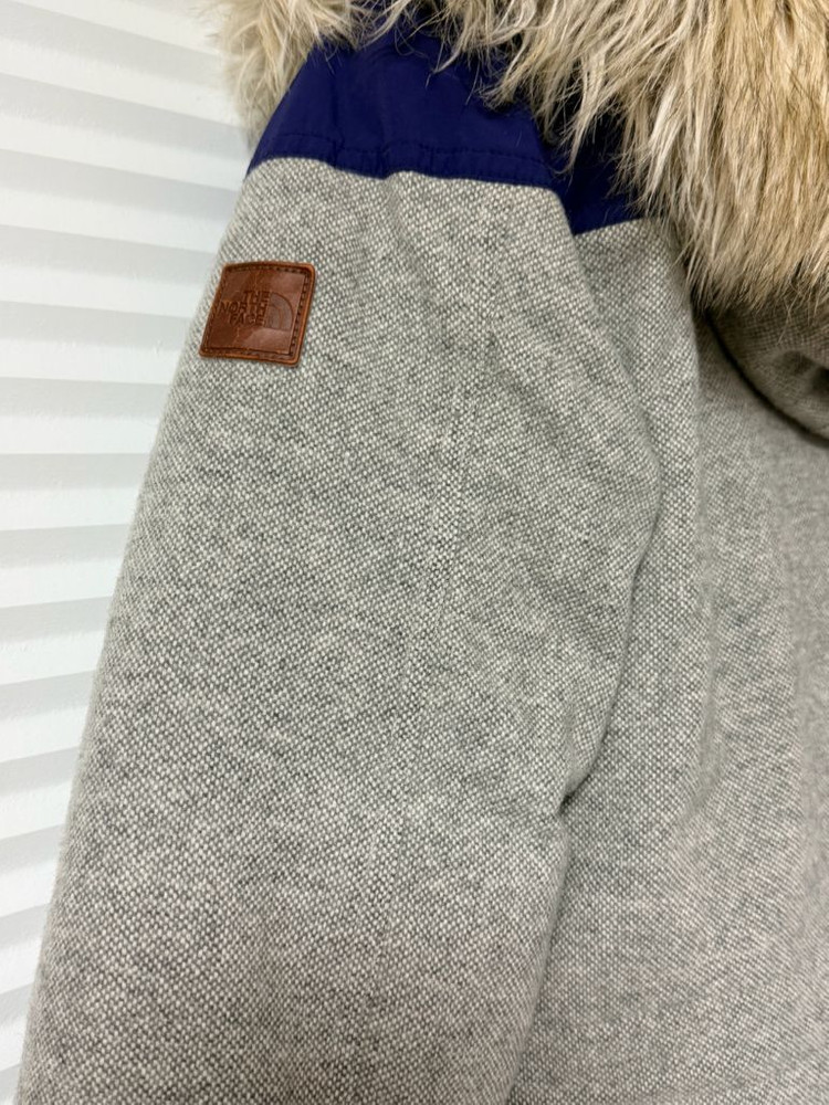 노스페이스 패딩 90(L) 그레이--3