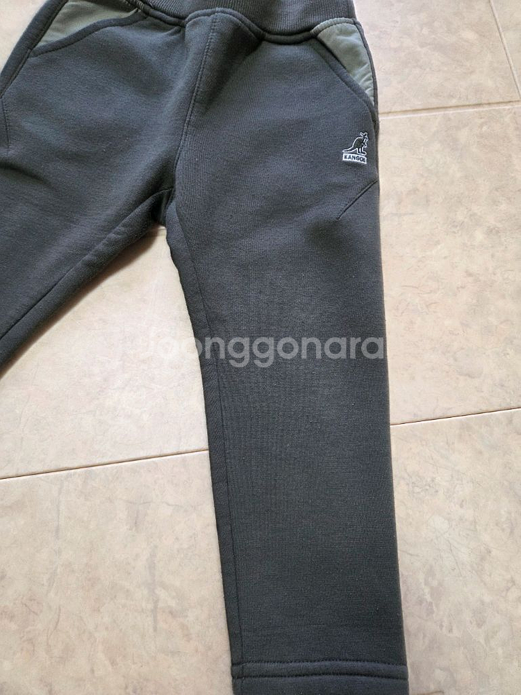 캉골 기모 바지 100사이즈--2