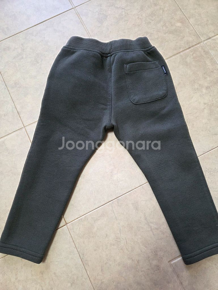 캉골 기모 바지 100사이즈--4