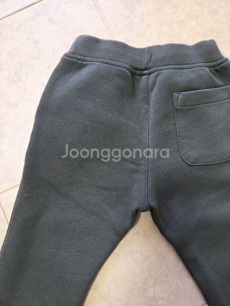 캉골 기모 바지 100사이즈--5