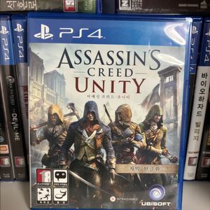 PS4 어쌔신크리드 유니티