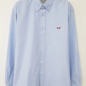 메종키츠네 트리컬러 옥스포드 셔츠 (삼색여우) 40사이즈