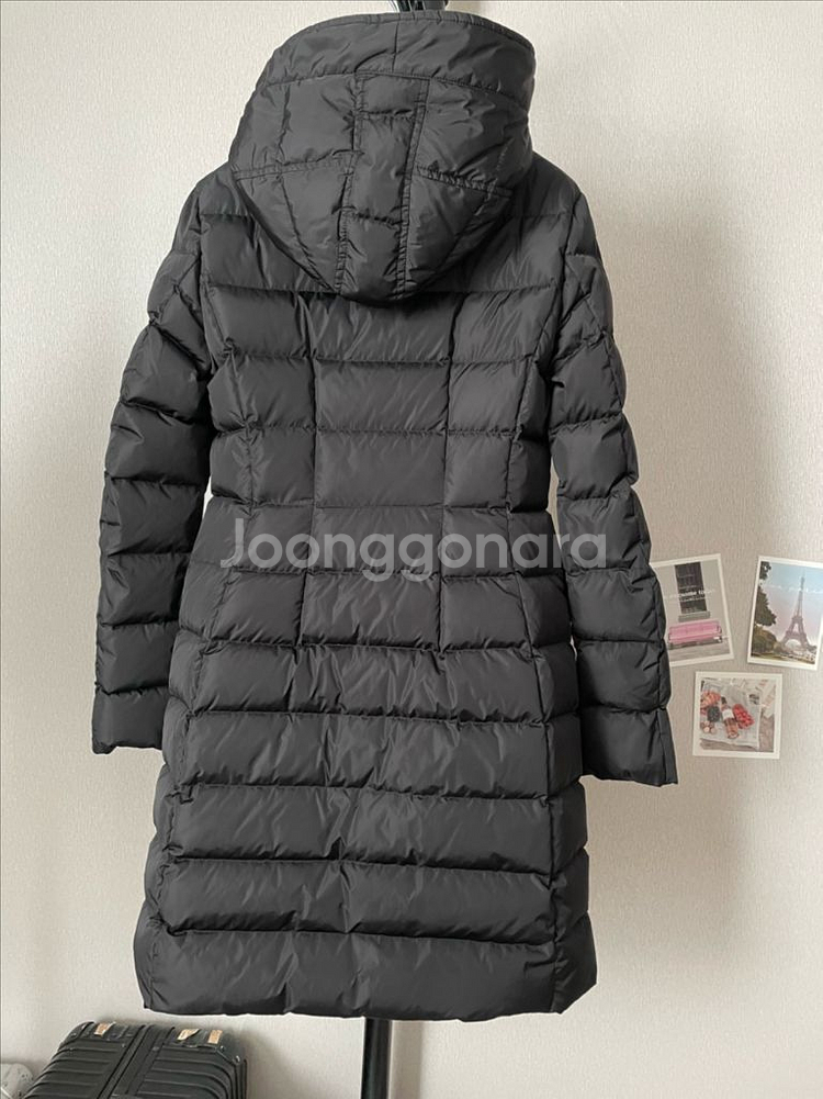 정품 몽클레어 그리베 블랙 롱 후드 패딩 사이즈0--5