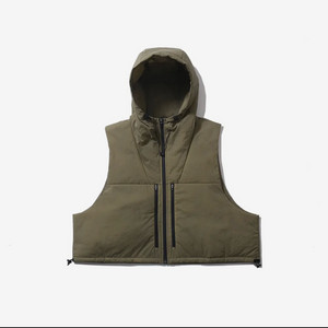 모이프(Moif) 크롭 베스트 HOODED CROP VEST / MARS
