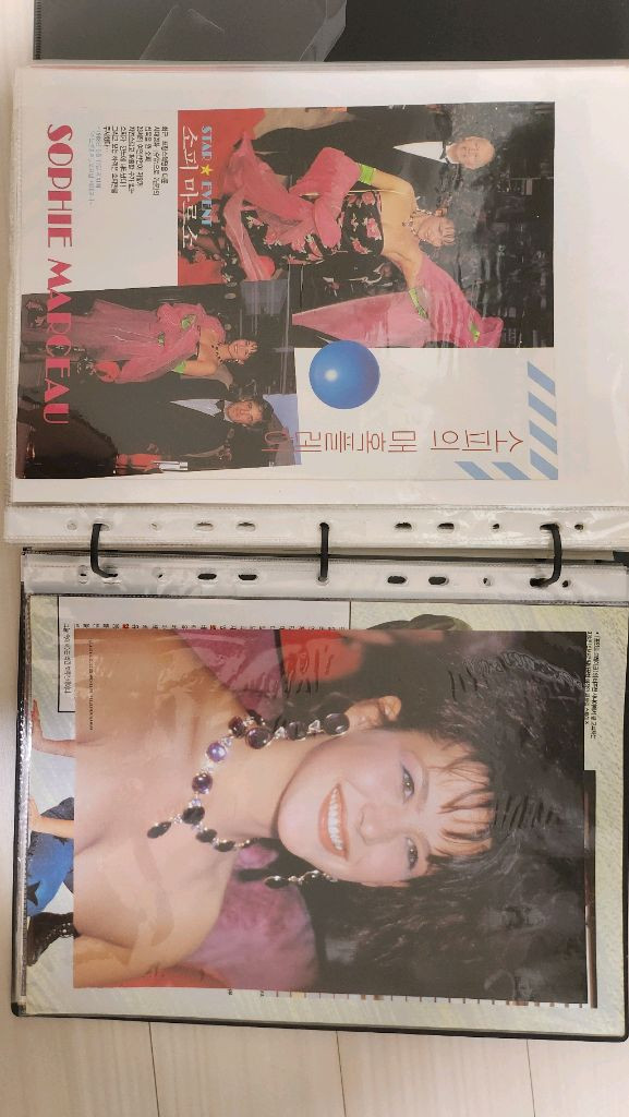 소피마르소 사진100장 브로마이드3장--9