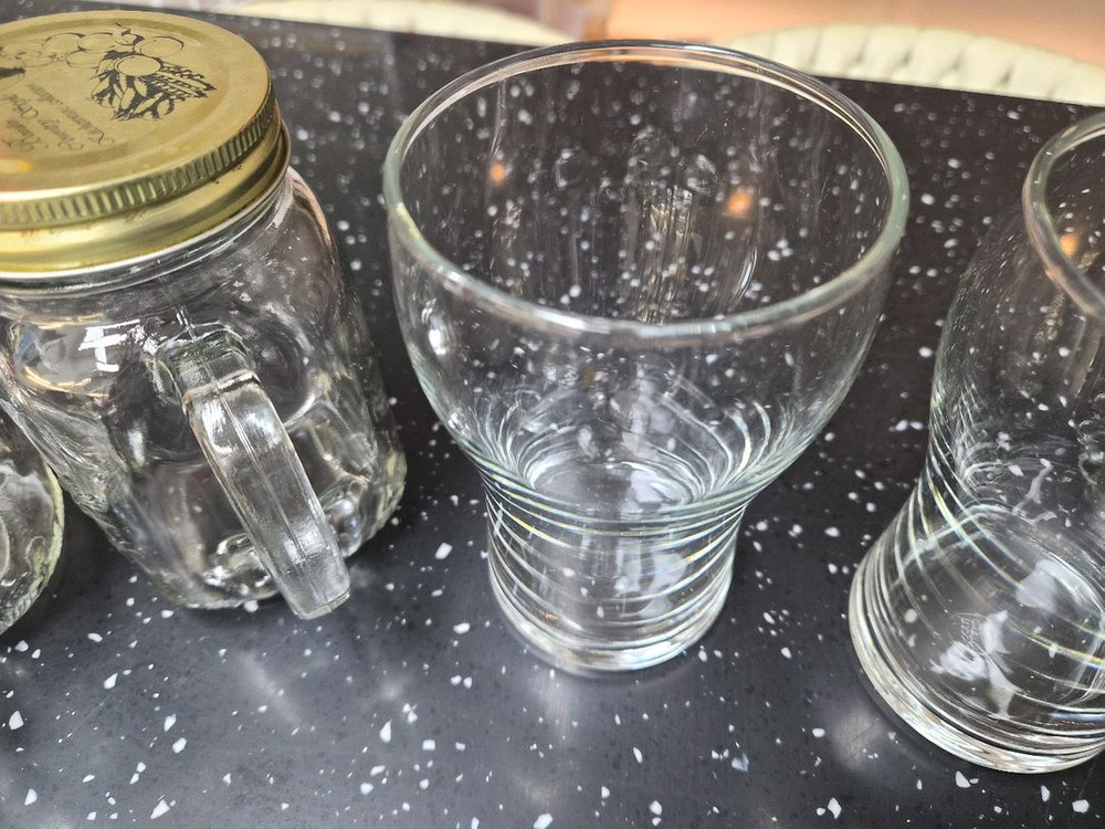 다양한 종류의 유리컵, 머그컵,샷잔 15종 모음 일괄판매(중고&새제품)--6