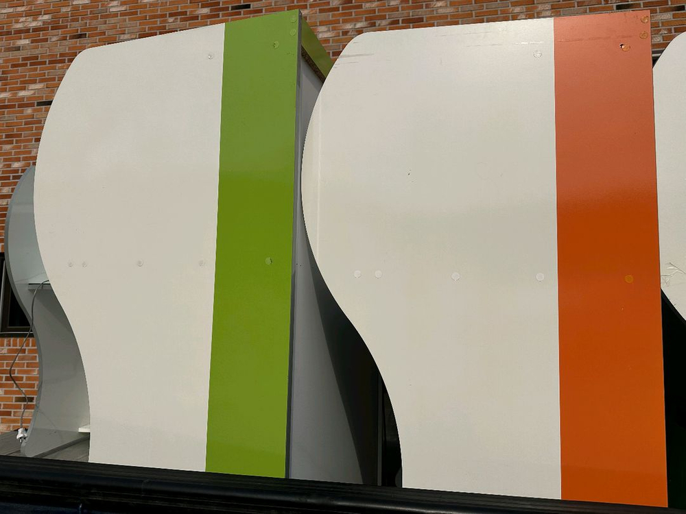 독서실책상 학원책상 이미지