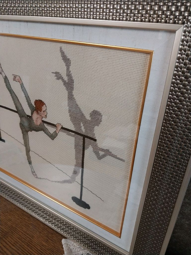 잉체 액자틀 인터넷 발레 십자수 액자--3