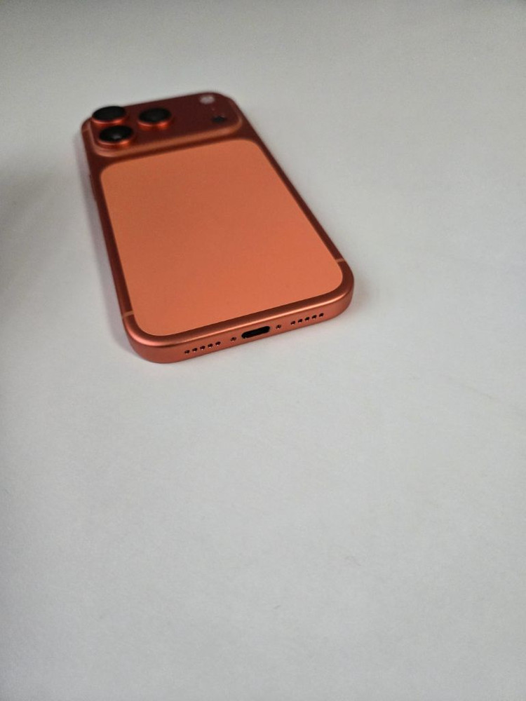 아이폰17프로 코스믹오렌지 512 +테크우븐케이스--6
