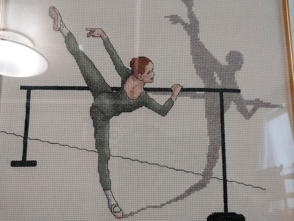 잉체 액자틀 인터넷 발레 십자수 액자--6