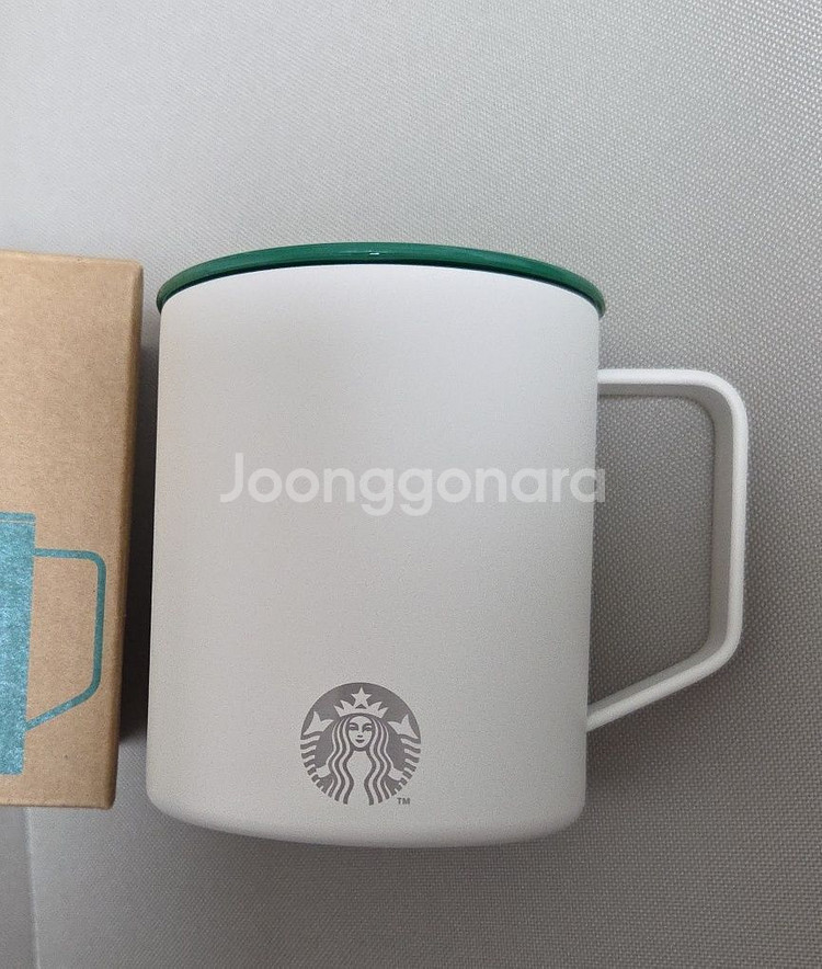 스타벅스 크림 데비 텀블러 414ml 새상품--1