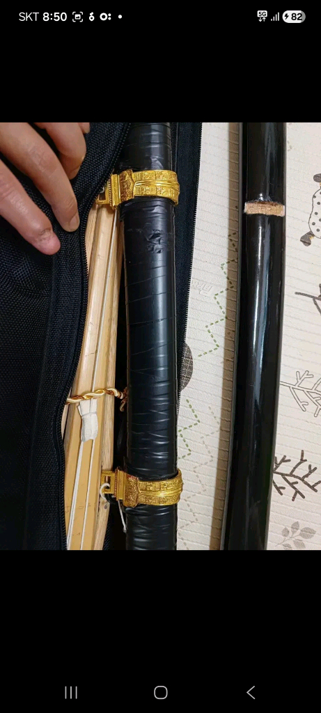 검도 수련용 가검과 죽검--5