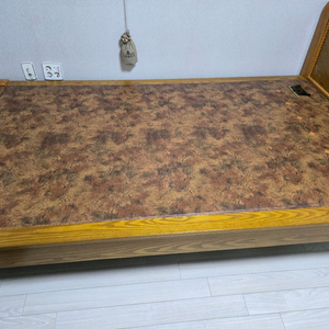 원목 침대프레임 + 매트리스 세트