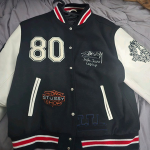스투시 아워레거시 TTL 바시티 자켓 xl사이즈