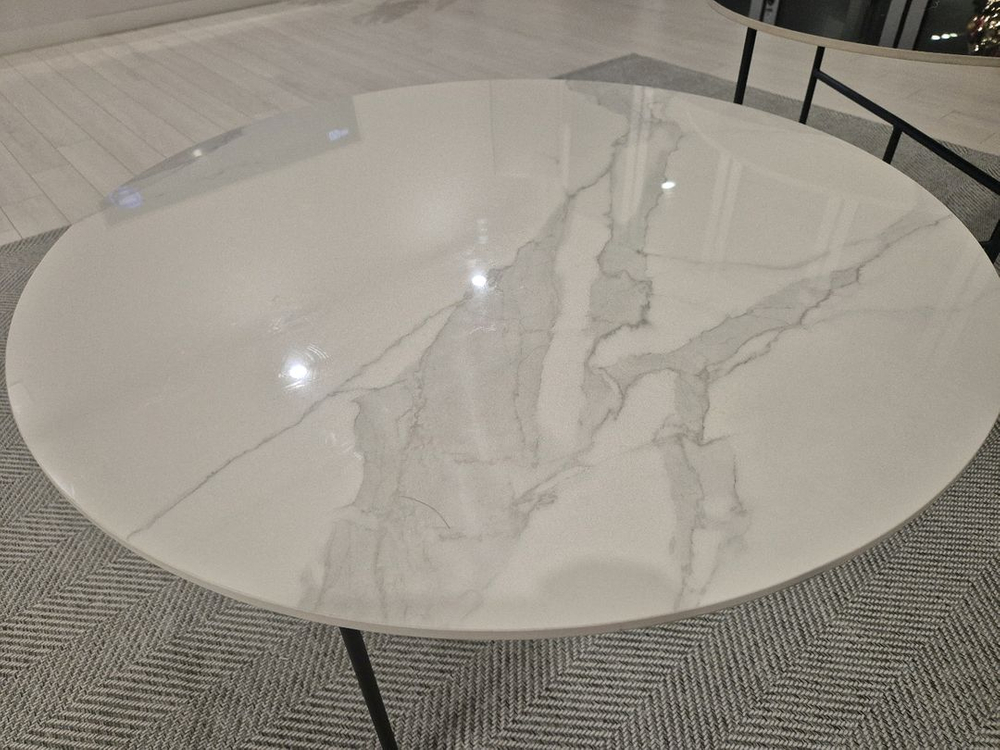 까사미아 몰타 세라믹 거실 테이블(원형)--3