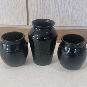 인테리어 유리 화병 꽃병 3개 일괄