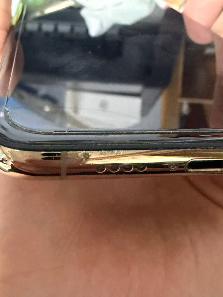 아이폰 xs max 256기가 골드--4